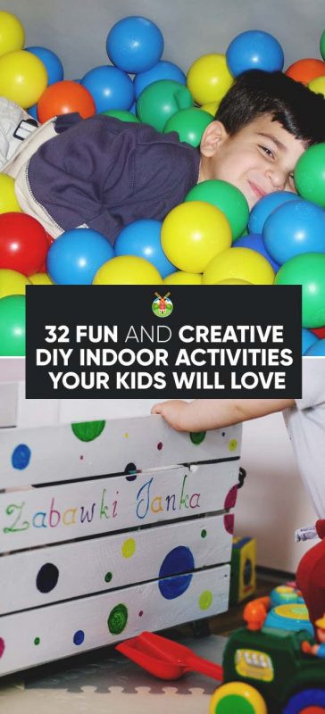 Fun Projects For Kids To Do At Home
 32 Fun and Creative DIY Indoor Activities Your Kids Will Love