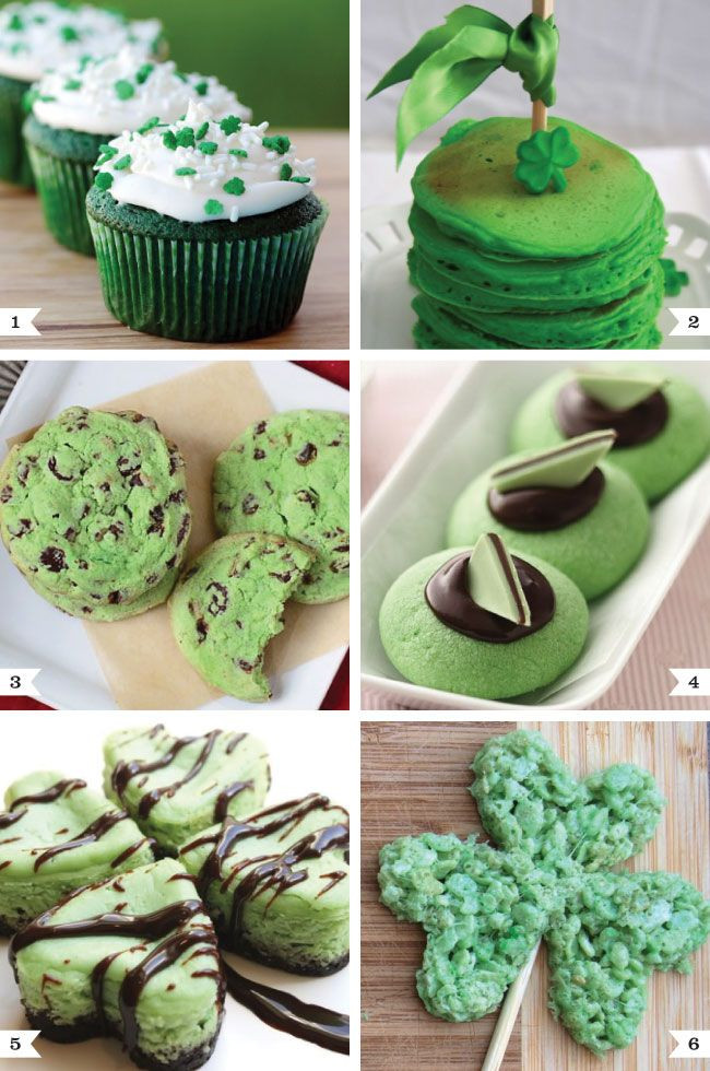 Fun St Patrick's Day Food
 Green recipes for St Patrick s Day