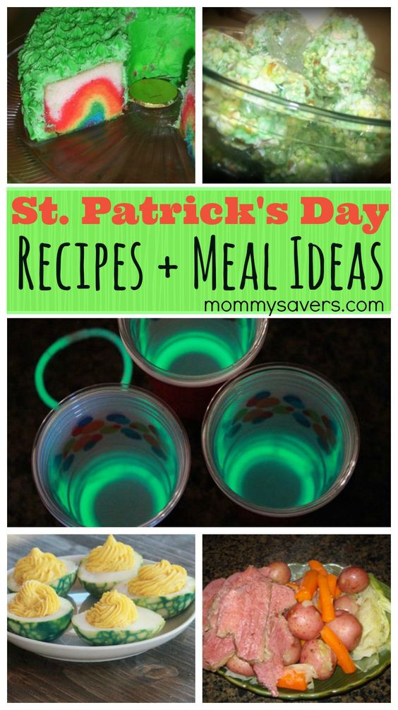 Fun St Patrick's Day Food
 St Patrick s Day Recipes Mealtimes are a fun way to