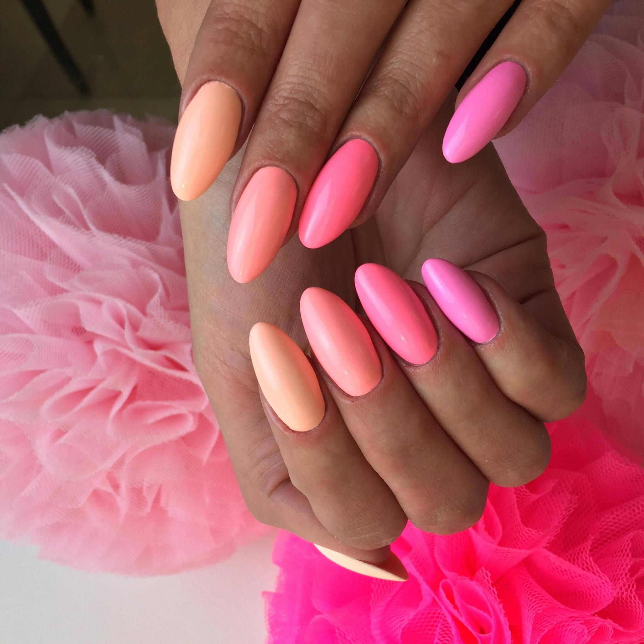 Fun Summer Nail Colors
 This is a fun color scheme for summer nails