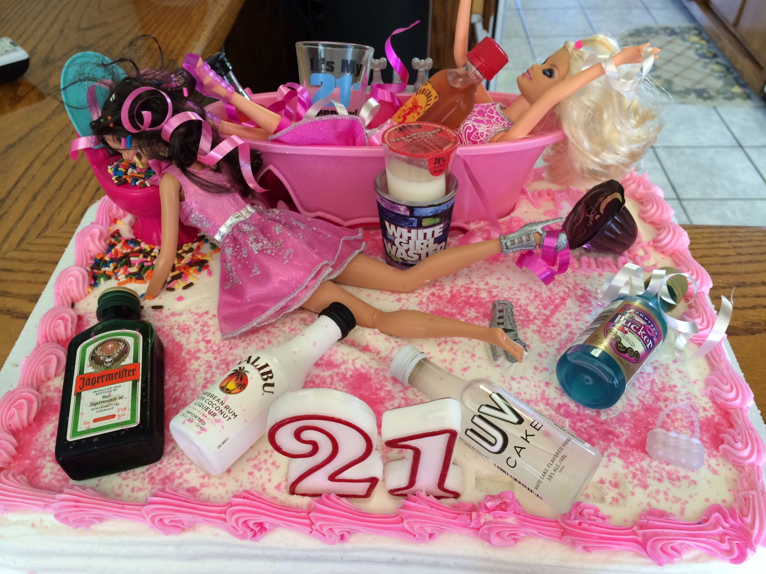 Funny 21 Birthday Cakes
 21st Birthday Gift Ideas