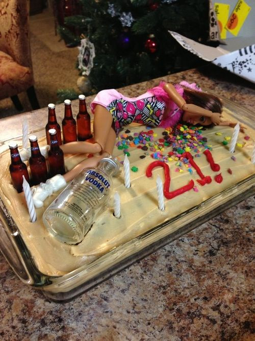 Funny 21 Birthday Cakes
 Funny 21st Birthday Cake