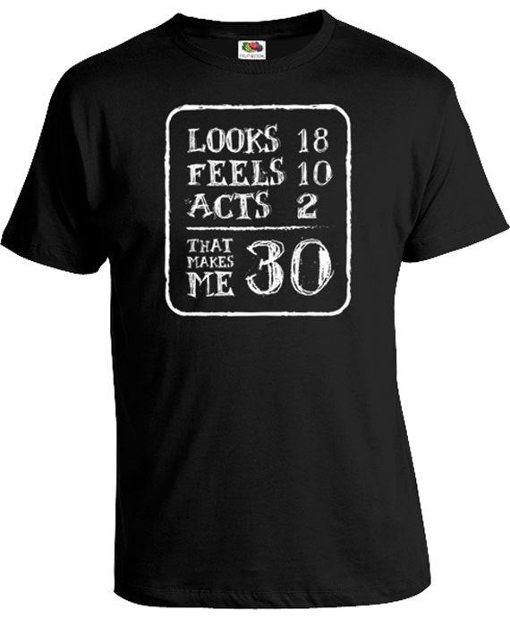 Funny 30Th Birthday Gift Ideas
 30th Birthday Gift Ideas For Him Funny Birthday Shirt 30th