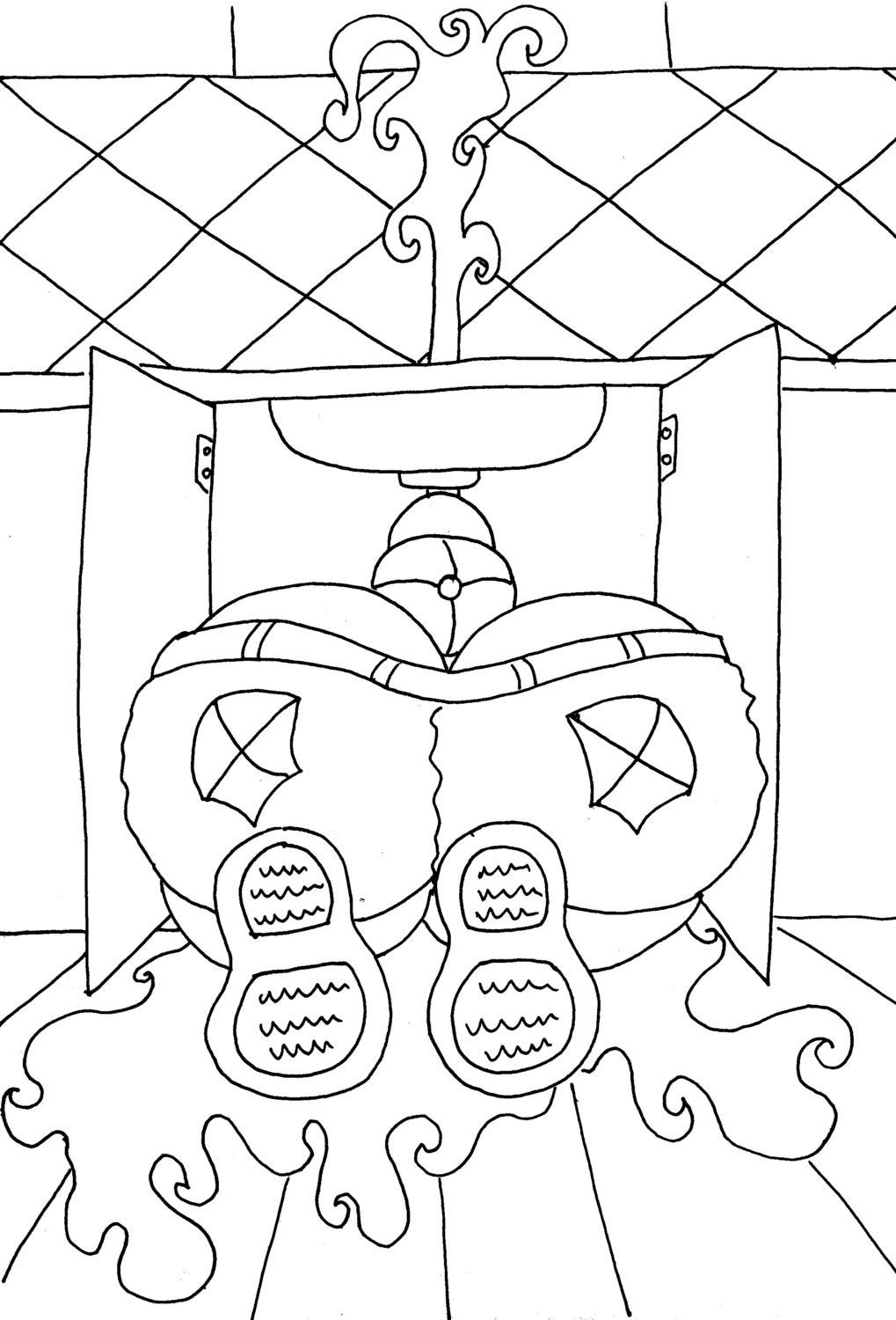 Funny Adult Coloring Pages
 Plumber Butt Funny Adult Coloring Page from Chubby Art