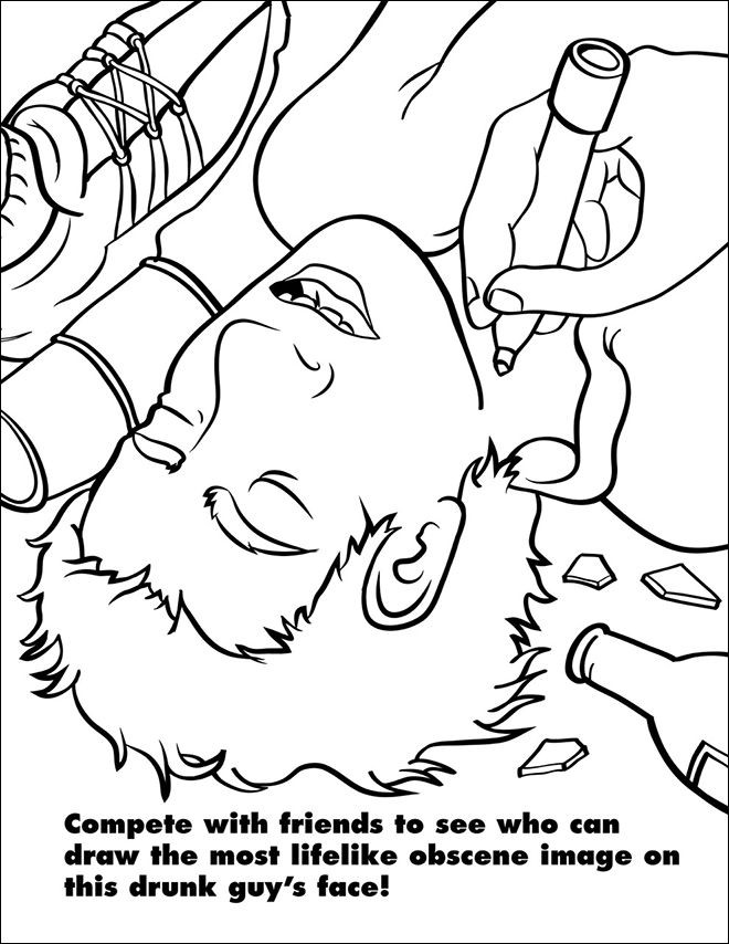 Funny Adult Coloring Pages
 46 best Funny Coloring Book Pages for Adults images on