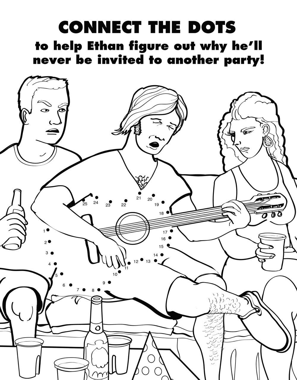 Funny Adult Coloring Pages
 Coloring Book For Grown Ups Ryan Hunter and Taige Jensen