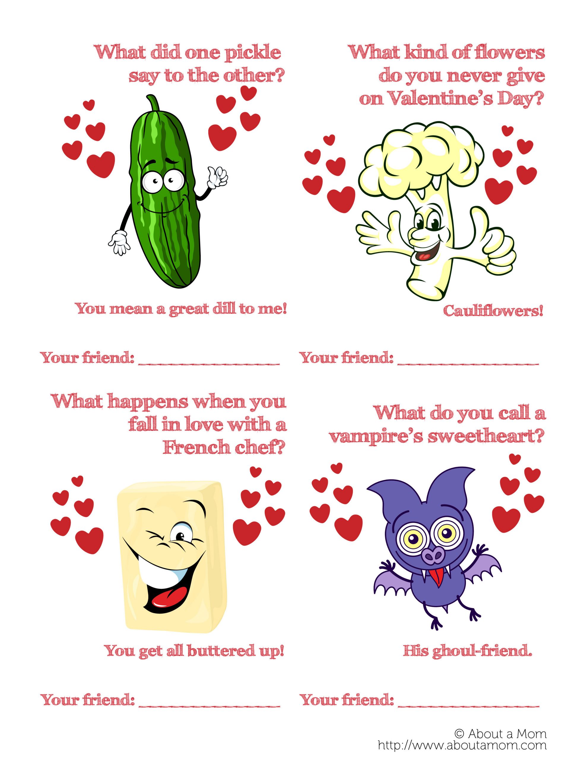 Funny Adult Valentines
 Free Printable Funny Valentine s Day Cards About a Mom