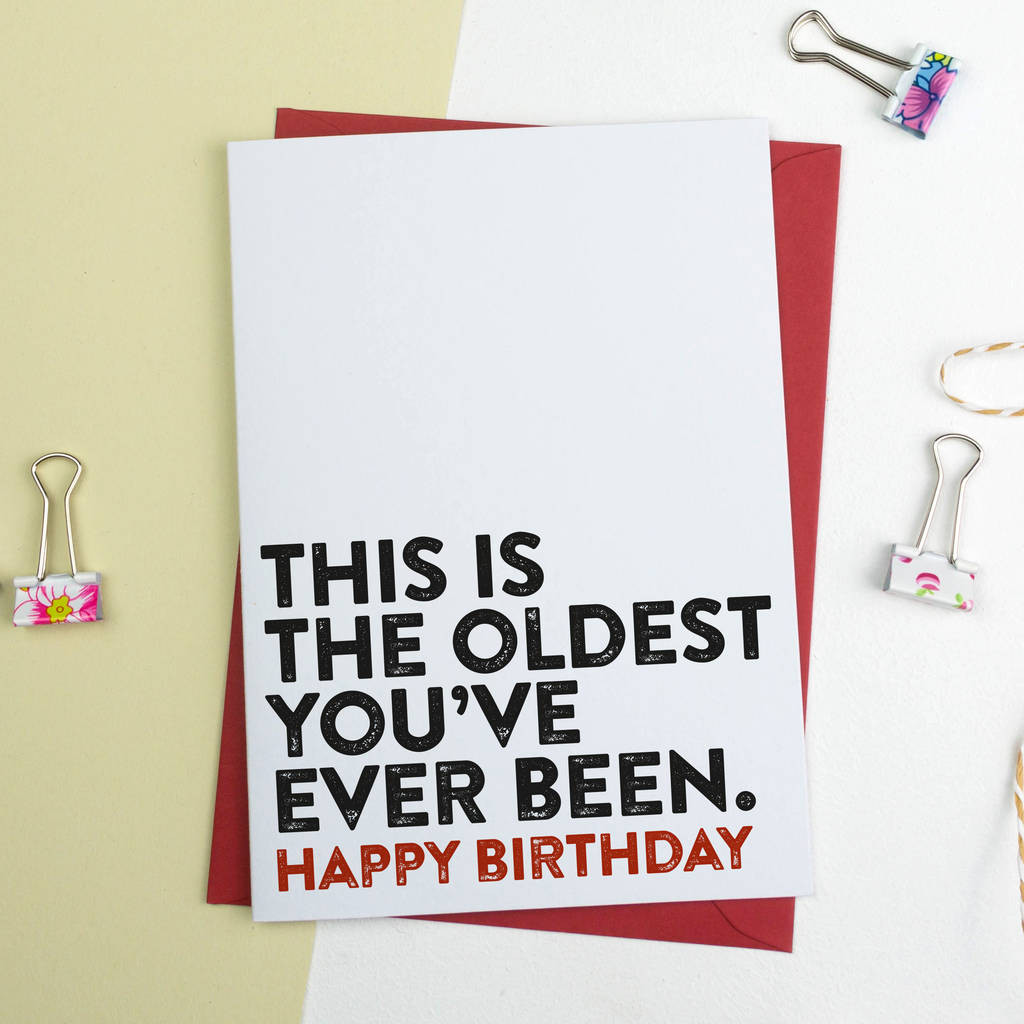 Funny Birthday Card
 funny birthday card by a is for alphabet