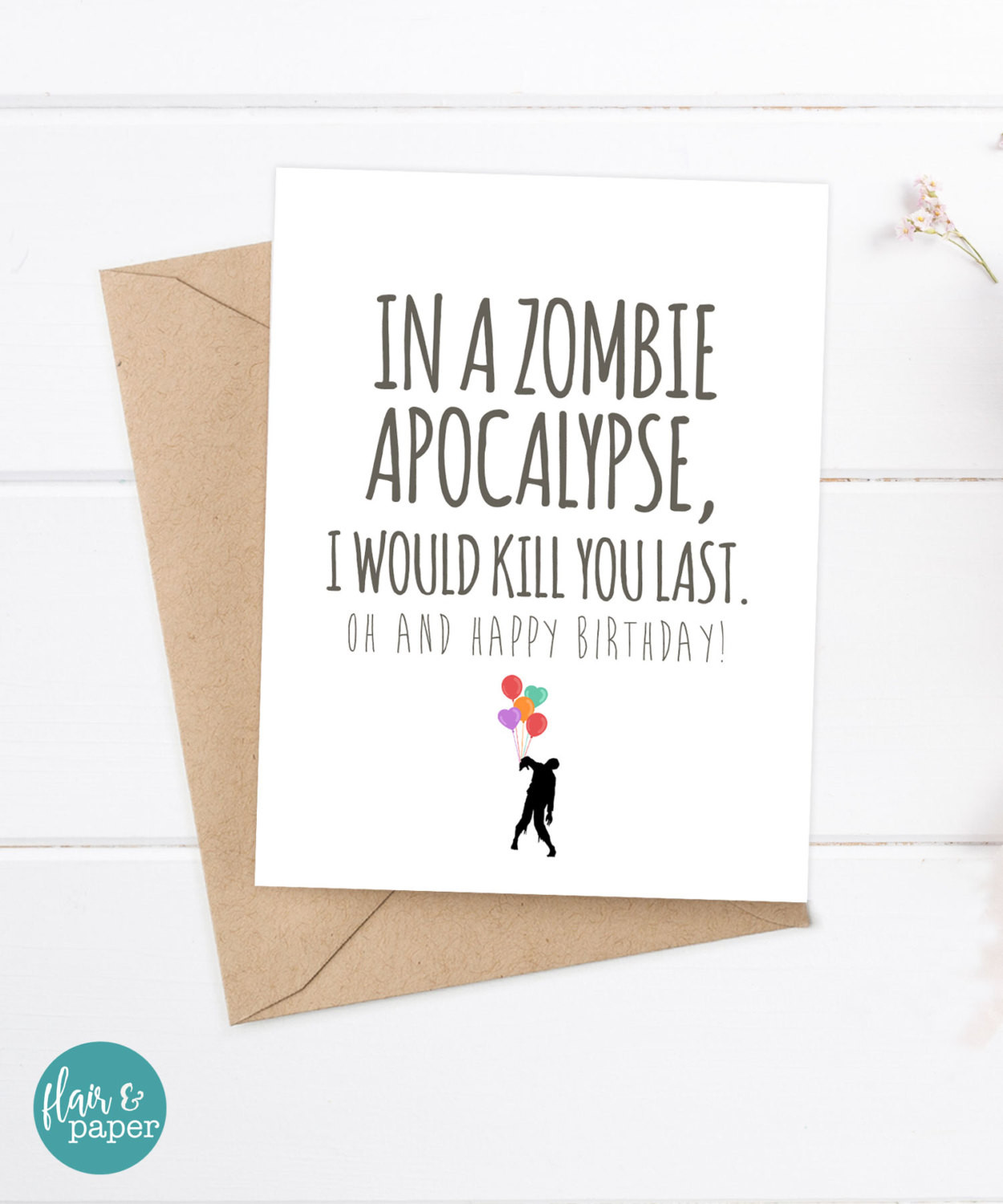 Funny Birthday Card For Boyfriend
 Boyfriend Card Funny Birthday Card Zombie Card Snarky