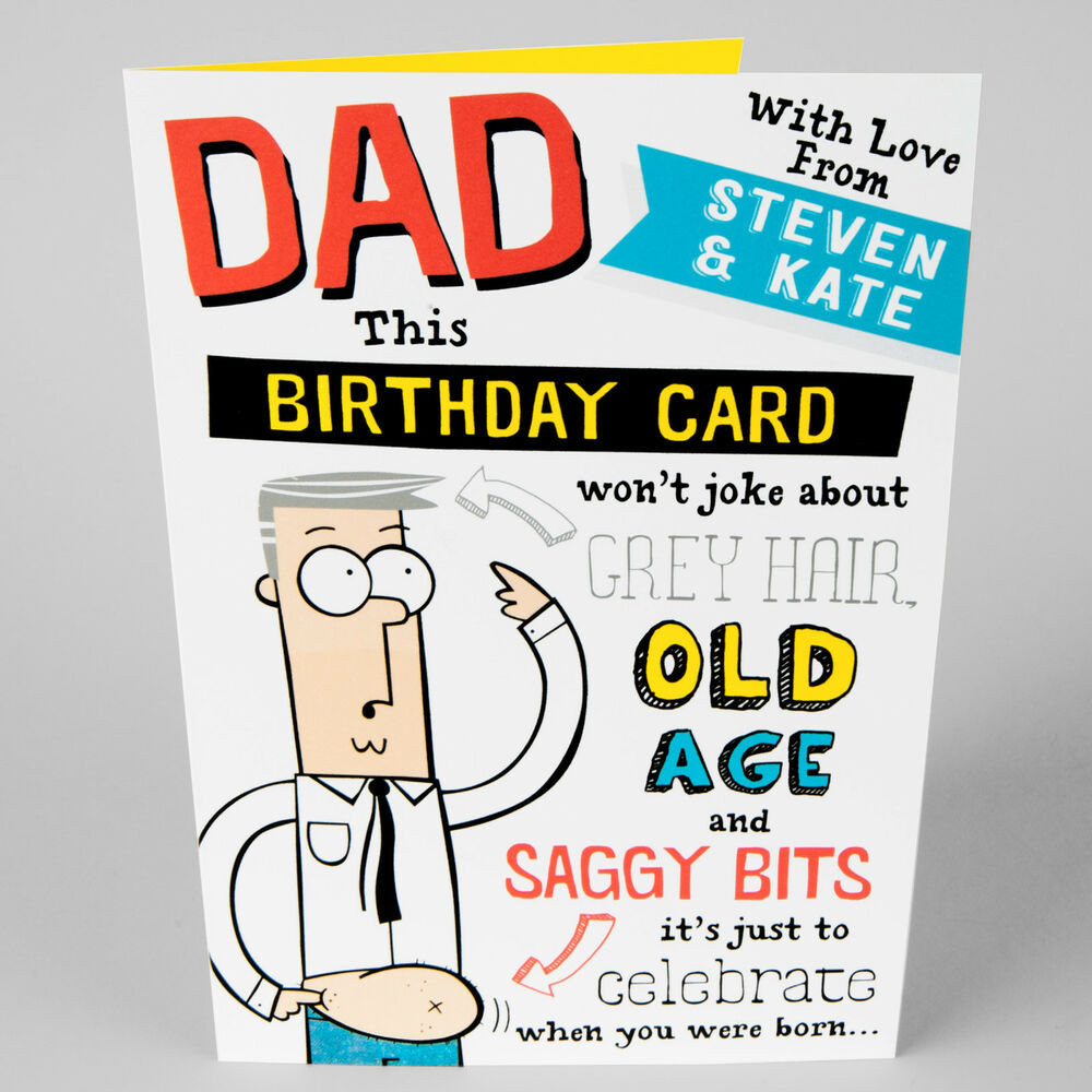 Dad Birthday Greetings Card Joke Funny Old Age Hot Sex Picture