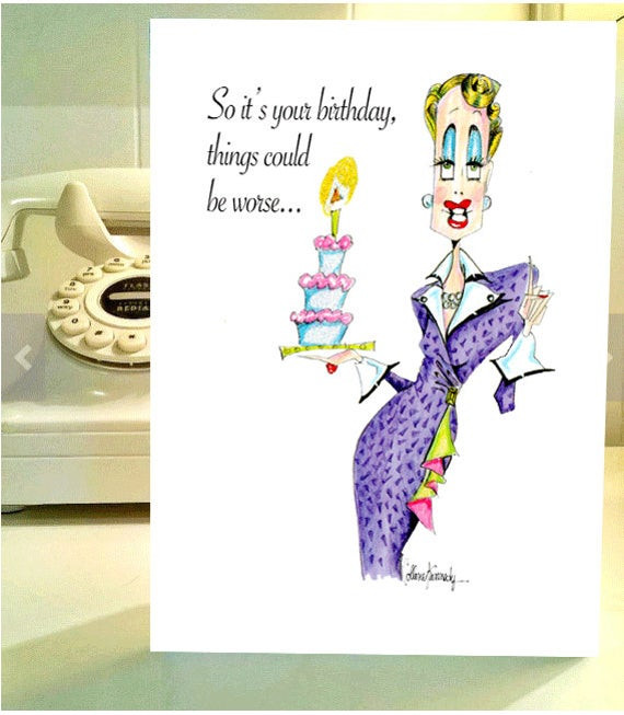 Funny Birthday Card Pics
 Funny Birthday Card women humor cards birthday cards for