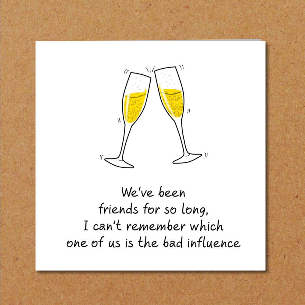 Funny Birthday Cards For Best Friend
 BFF Birthday Card best friend bestie girl female funny