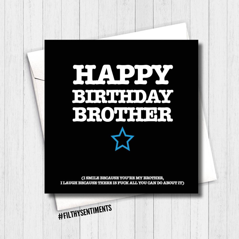Funny Birthday Cards For Brother
 brother funny card funny birthday card