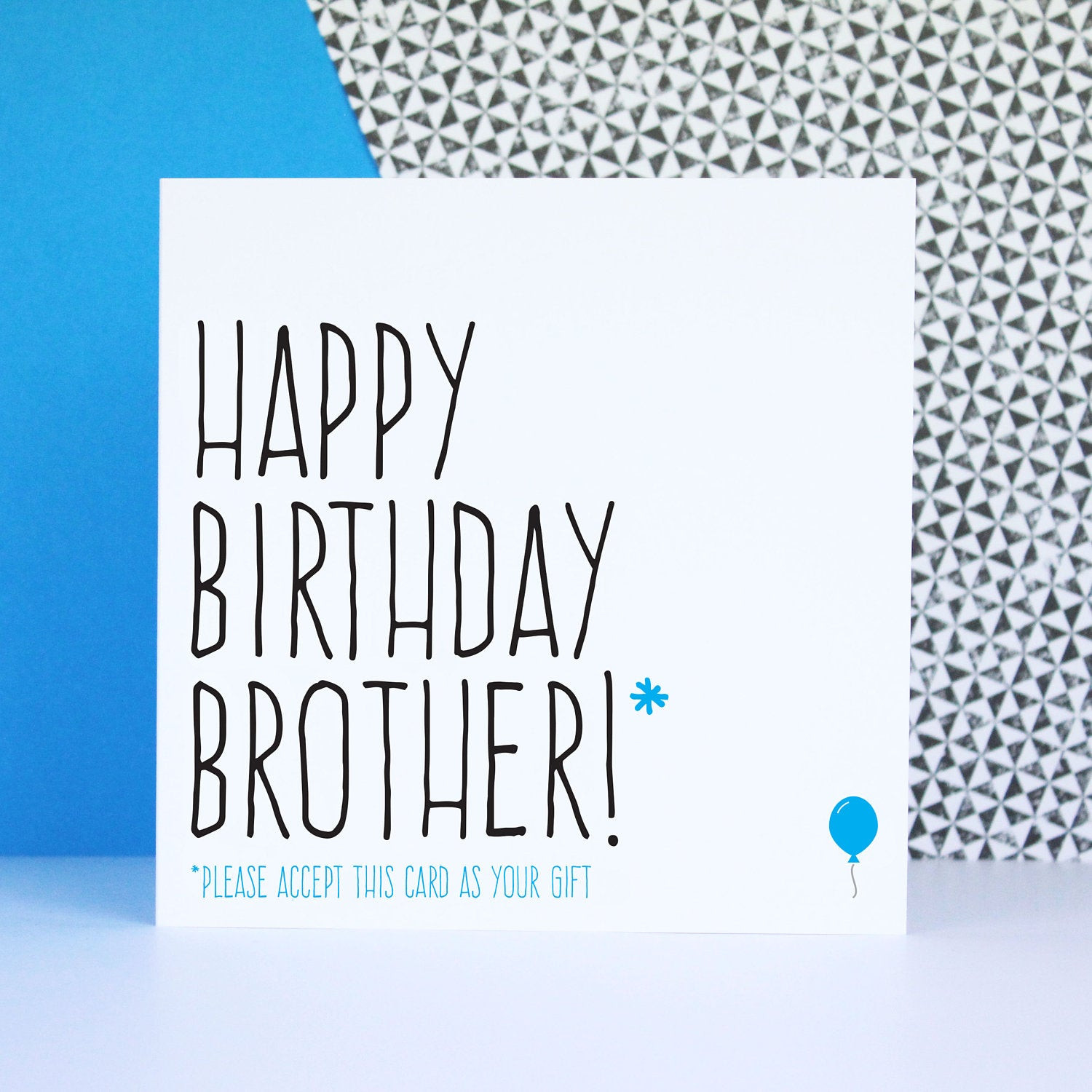 Funny Birthday Cards For Brother
 Funny brother birthday card Birthday card for brother Happy