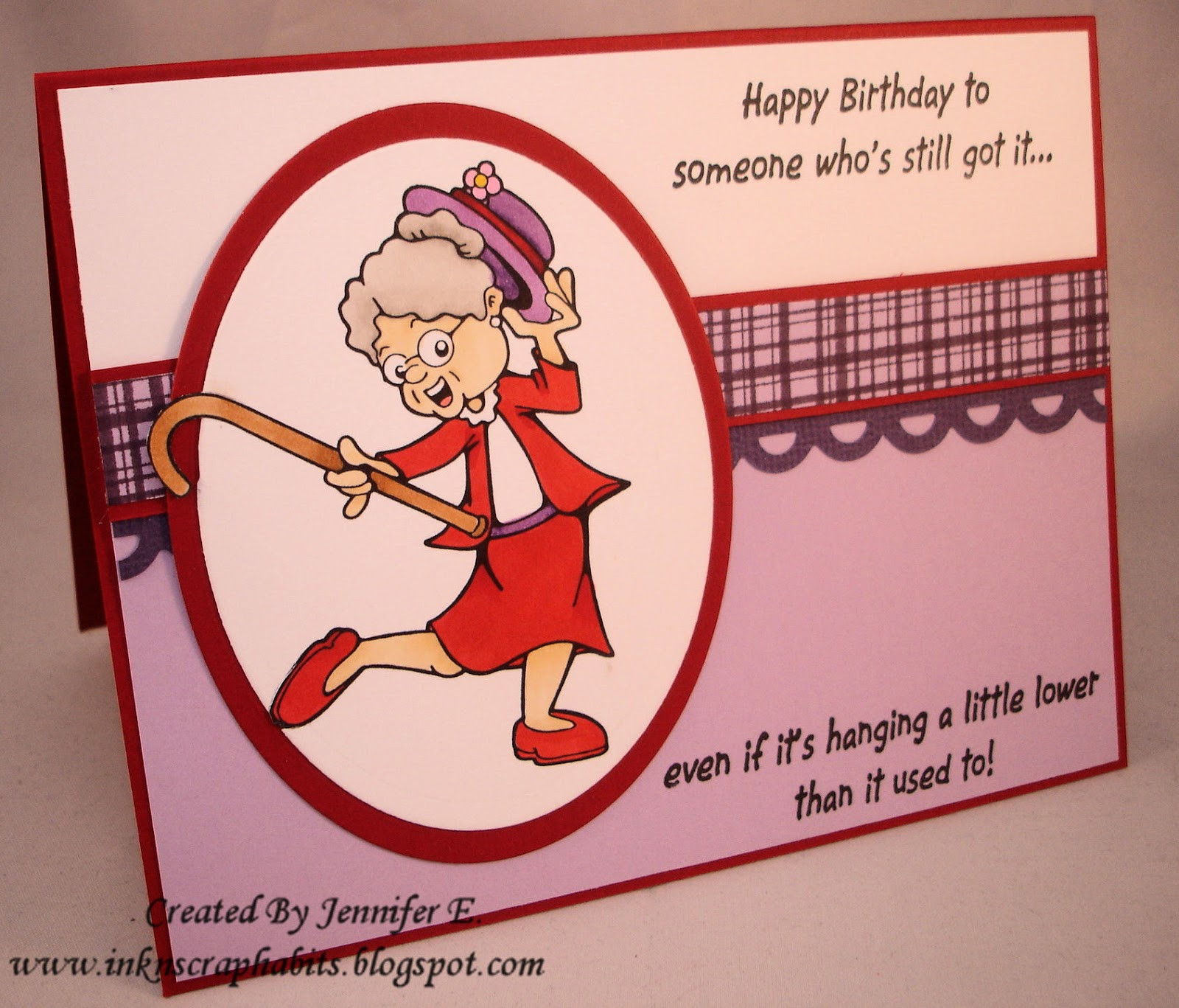 Funny Birthday Cards For Grandma
 DRS Designs Rubber Stamps Birthday Funny