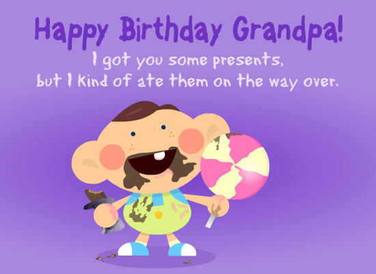 Funny Birthday Cards For Grandpa
 Funny Birthday Quotes Grandfather QuotesGram