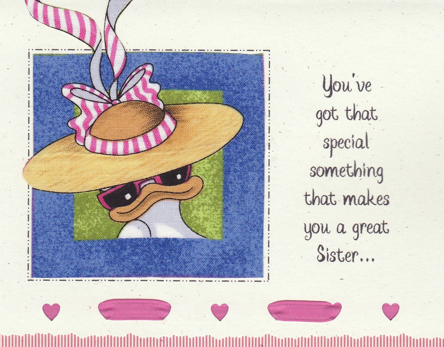 Funny Birthday Cards For Sisters
 Humorous Funny Sister Birthday Card BD66 by CardsByLynelle