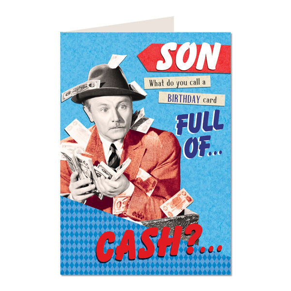 Funny Birthday Cards For Son
 Son What Do You Call A Birthday Card Full Cash Humorous