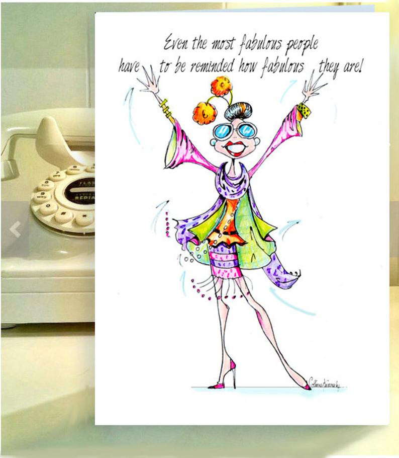 Funny Birthday Cards For Women
 Funny Woman Birthday Cards Funny Birthday card Women