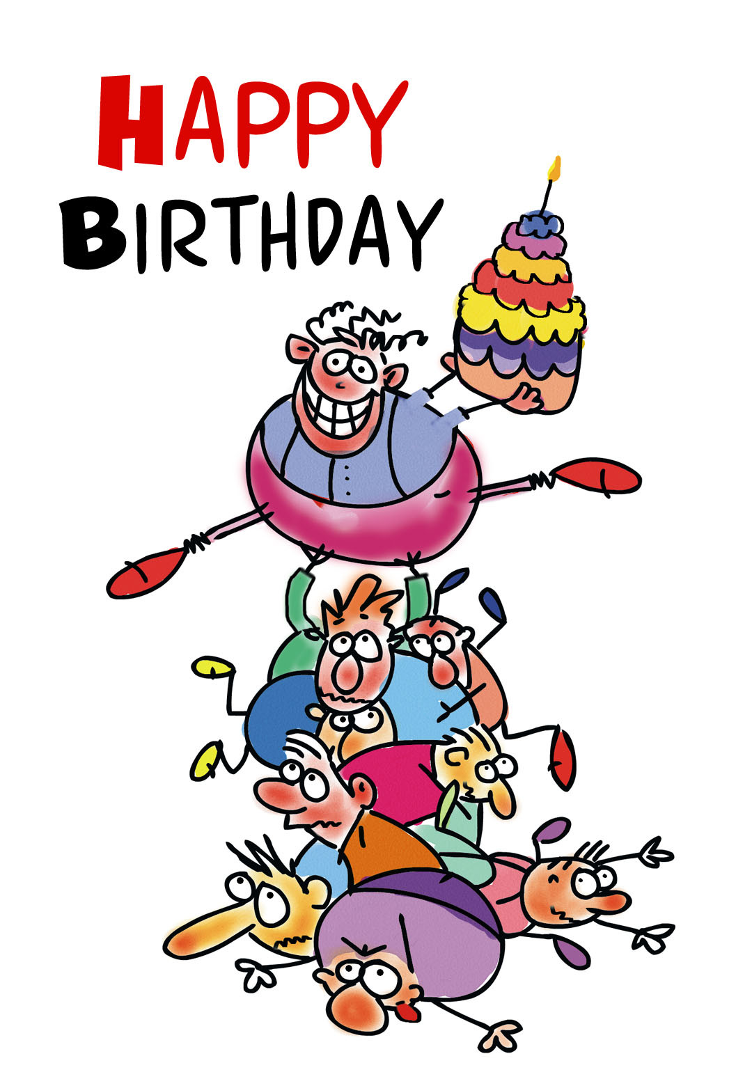 Funny Birthday Greeting
 Funny Birthday Free Birthday Card