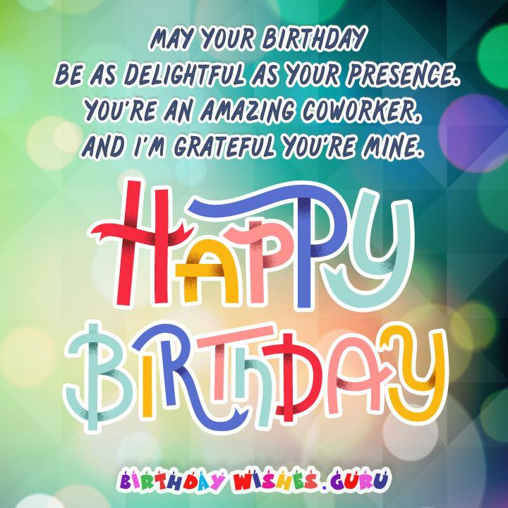 Funny Birthday Quotes For Coworkers
 Birthday Messages Suitable For A Coworker By Birthday