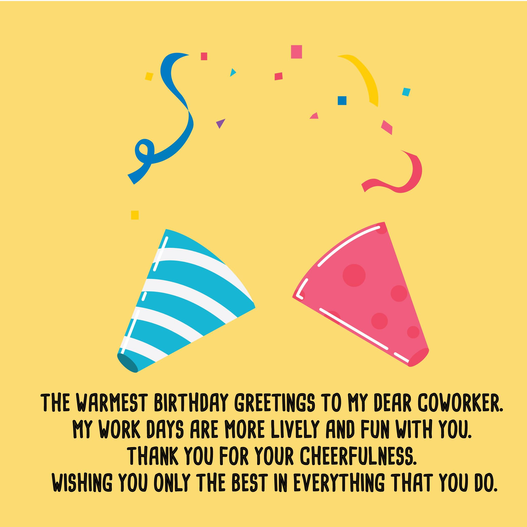 Funny Birthday Quotes For Coworkers
 Unique Birthday Wishes for Coworker – Top Happy Birthday