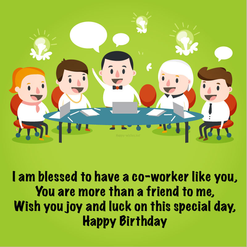 Funny Birthday Quotes For Coworkers
 Birthday Wishes For Coworker Quotes
