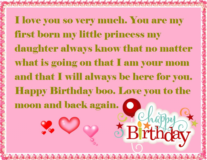 Funny Birthday Wishes For Daughter
 Mother to Daughter Birthday Wishes