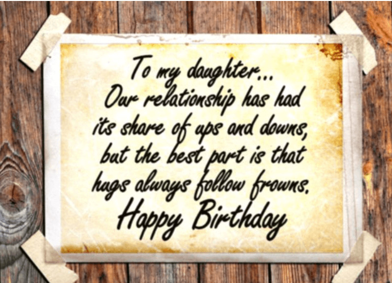 Funny Birthday Wishes For Daughter
 60 Best Happy Birthday Quotes and Sentiments for Daughter
