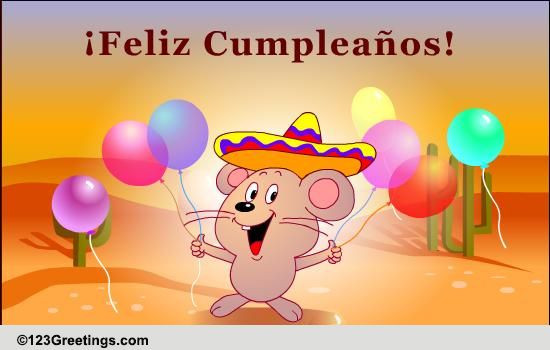 Funny Birthday Wishes In Spanish
 Happy Birthday Wish In Spanish Free Specials eCards
