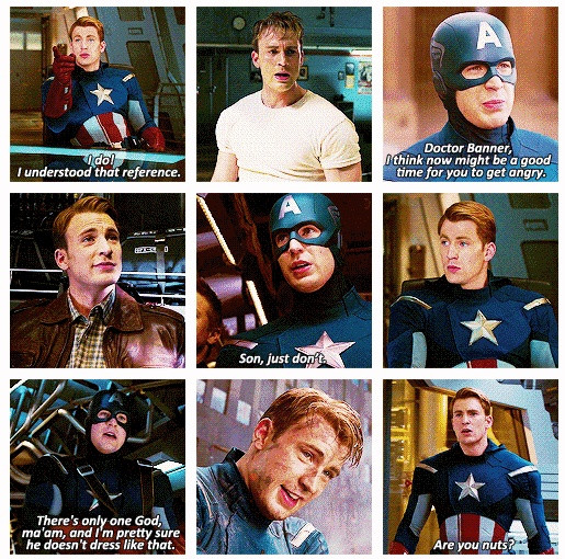 Funny Captain America Quotes
 Captain America Funny Quotes QuotesGram