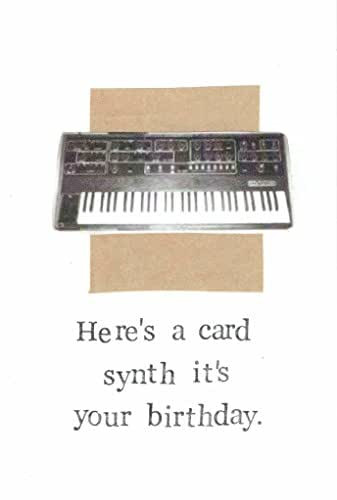 Funny Electronic Birthday Cards
 Amazon Synth It s Your Birthday Funny Electronic
