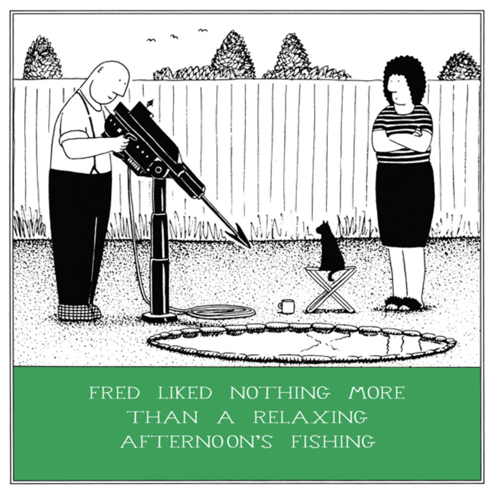 Funny Fishing Birthday Cards
 Relaxing Fishing Funny Fred Birthday Card Cards