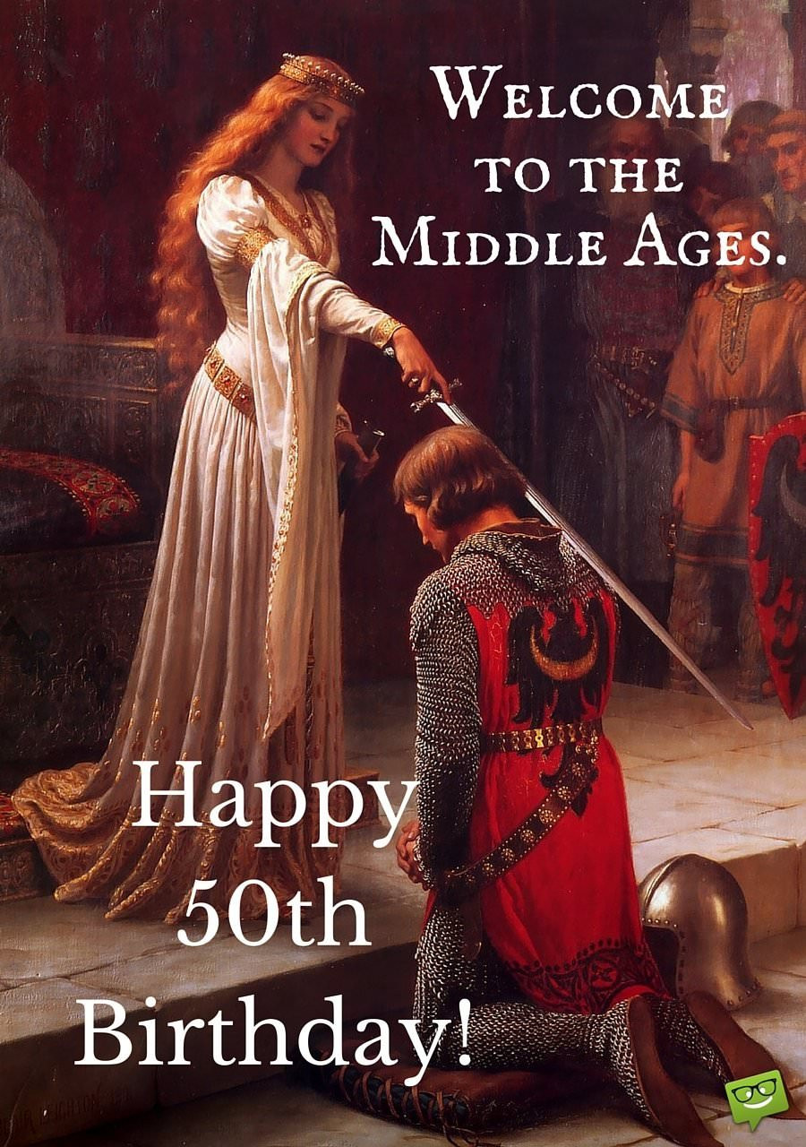 Funny Happy 50th Birthday Wishes
 Happy 50th birthday