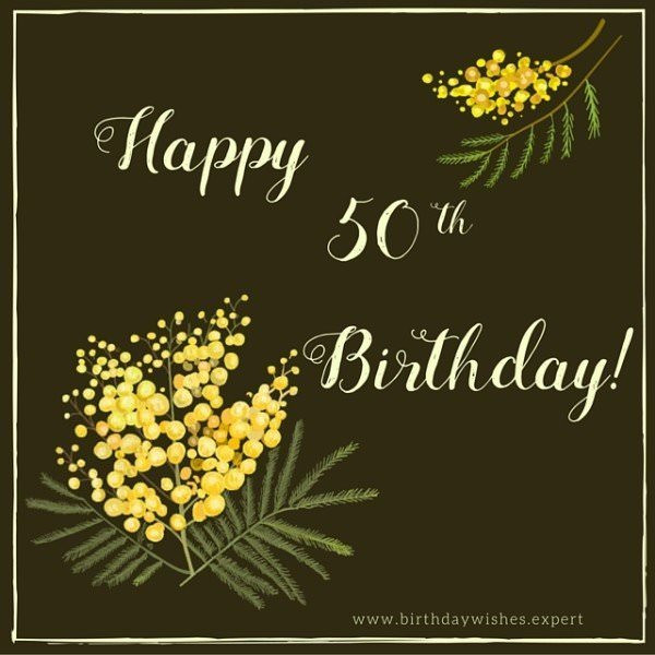 Funny Happy 50th Birthday Wishes
 Happy 50th Birthday