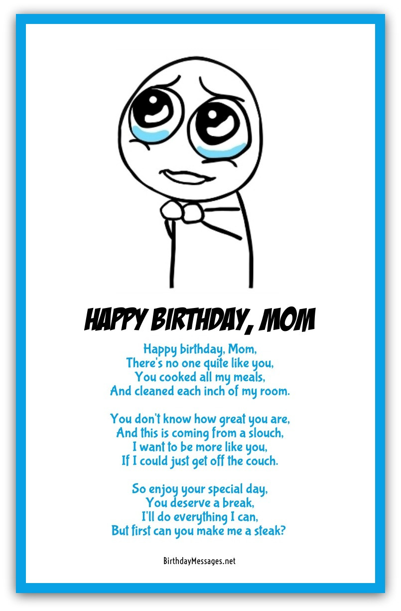 Funny Happy Birthday Poems
 Funny Birthday Poems Page 3