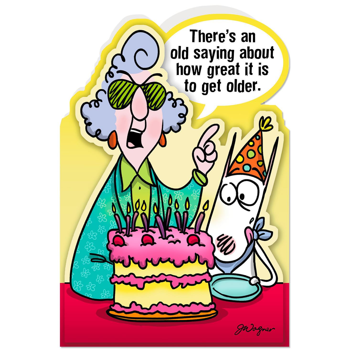 Funny Old Lady Birthday Cards
 Maxine™ Great to Get Older Funny Birthday Card Greeting