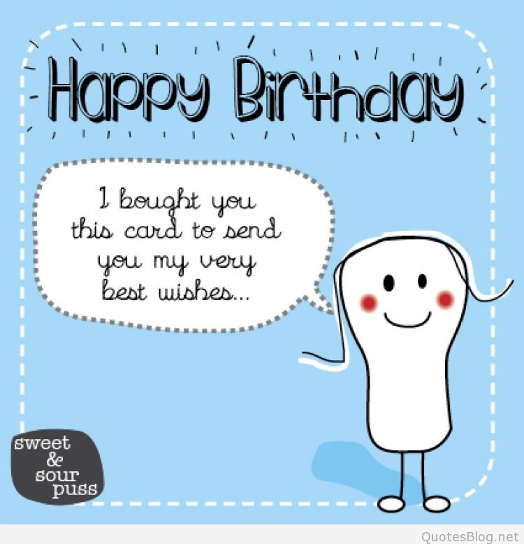 Short Funny Birthday Quotes