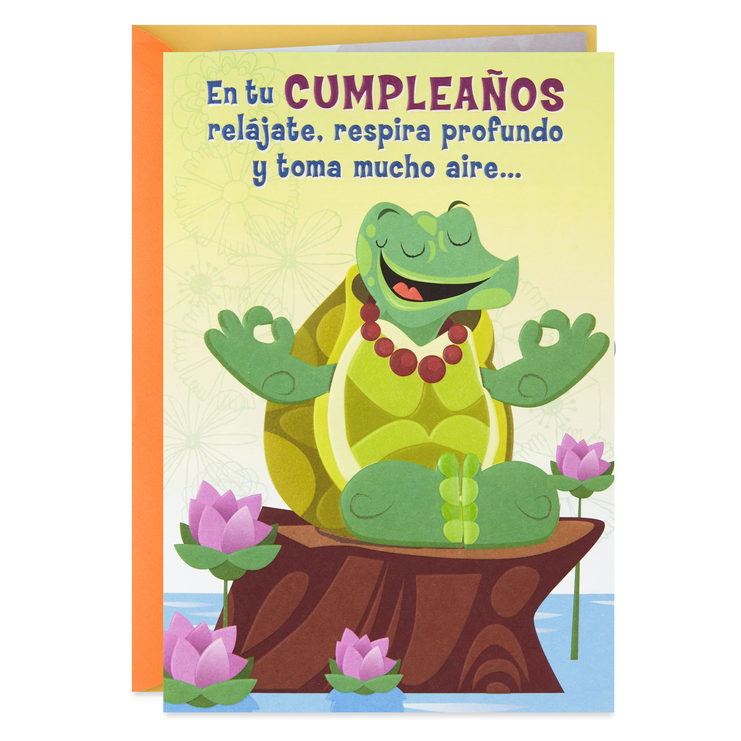 Funny Spanish Birthday Cards
 Take a Deep Breath Spanish Language Funny Pop Up Birthday