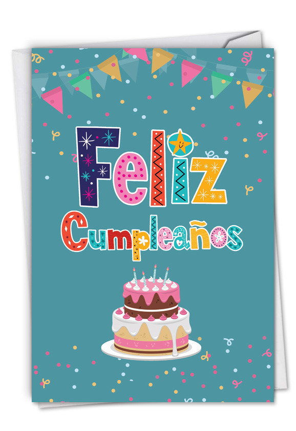 Funny Spanish Birthday Cards
 NobleWorks Feliz Cumpleaños Spanish Birthday Card