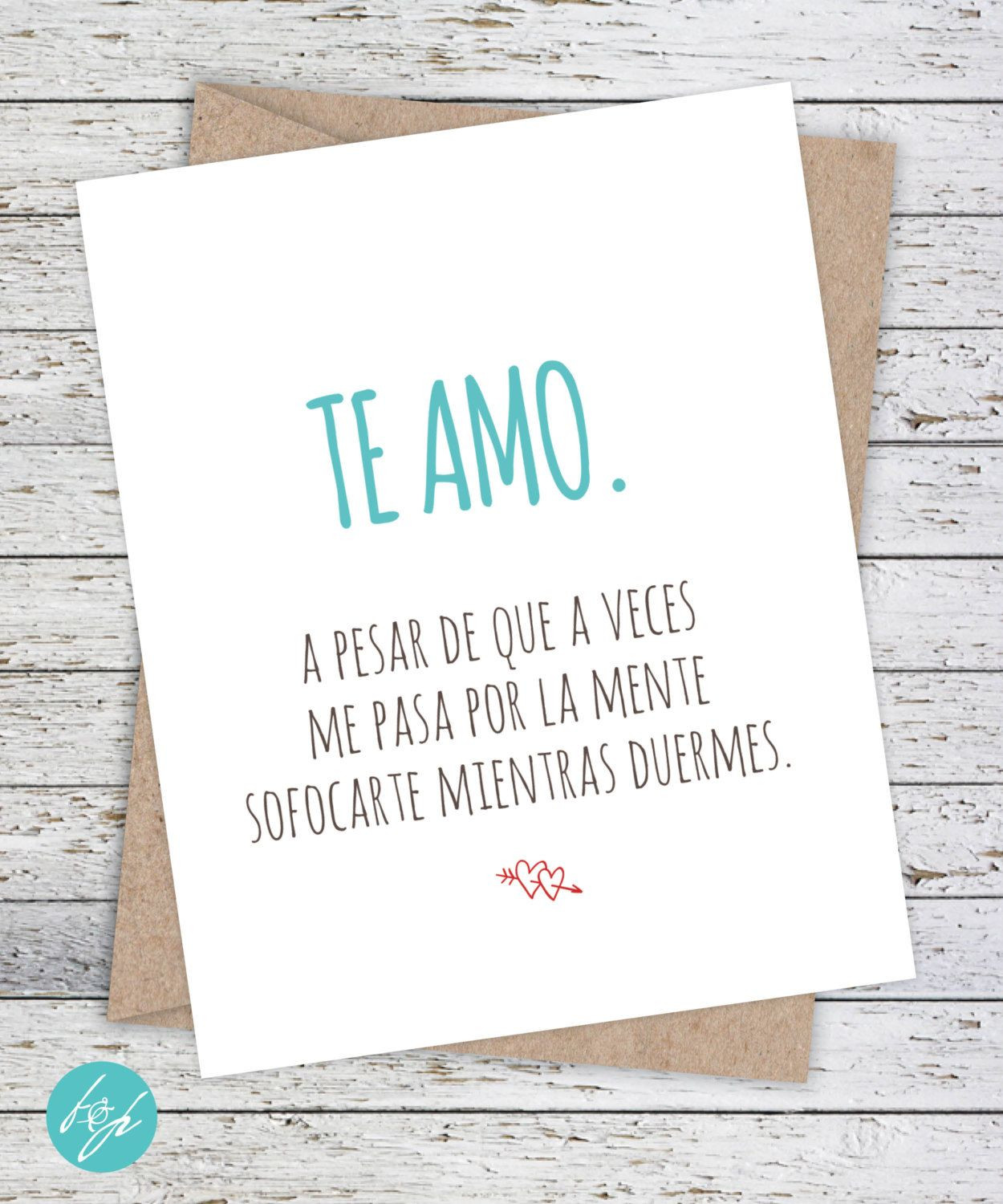 Funny Spanish Birthday Cards
 Spanish Card Tarjeta en Español Funny Boyfriend Card