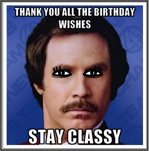 Funny Thank You Birthday Wishes   Thank You for the Birthday Wishes Memes
