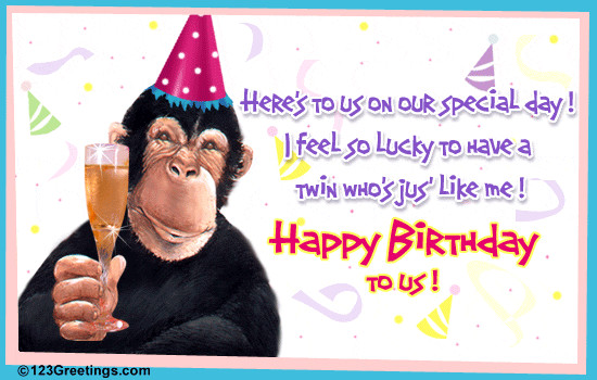 Funny Twin Birthday Quotes
 Happy Birthday Twins Quotes QuotesGram