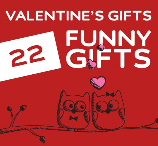 Funny Valentine Gift Ideas
 22 Funny Valentine s Day Gifts for Friends Crushes & Lovers
