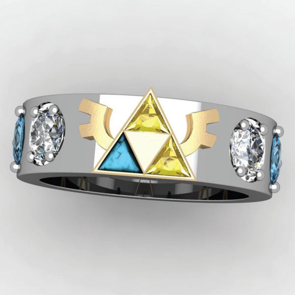 Gamer Wedding Rings
 The Geekiest Engagement and Wedding Rings of Our Time