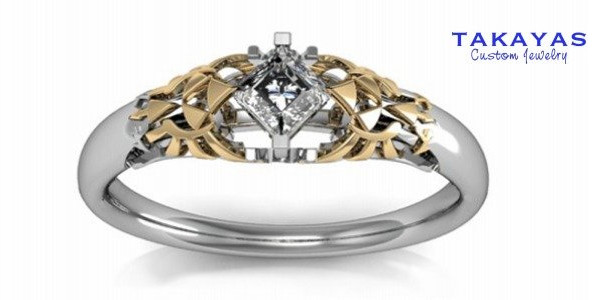 Gamer Wedding Rings
 Get married gamer style with these Zelda inspired rings