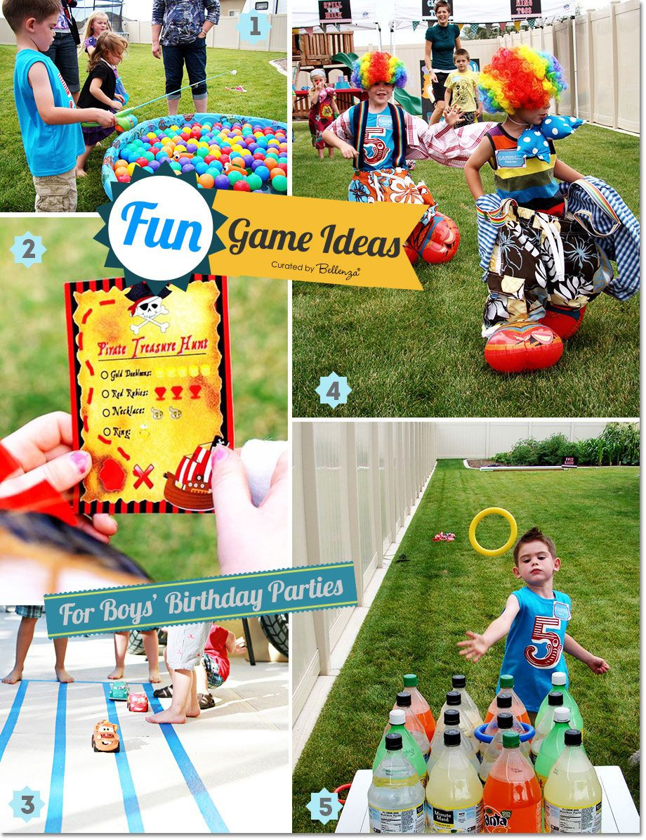 Games For Boys Birthday Party
 Fun Games and Activities for Boys Birthday Parties