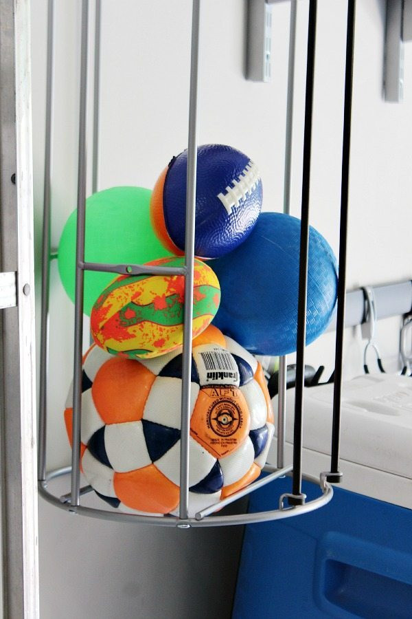 Garage Ball Organizer
 Garage Organization Ideas