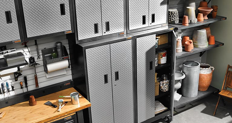 Garage Cabinet Organization
 Garage Storage Shelving Units Racks Storage Cabinets