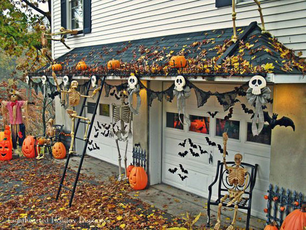 Garage Door Halloween Decoration
 Awesome Garage Door Decorating Ideas for Halloween